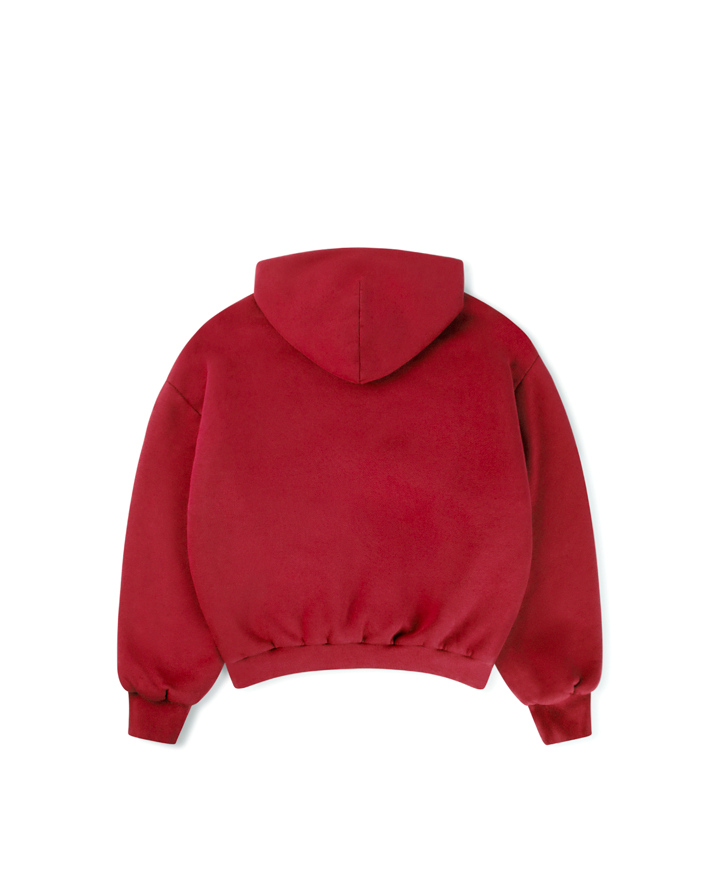 1000 GSM 'Dark Red' Double Hoodie