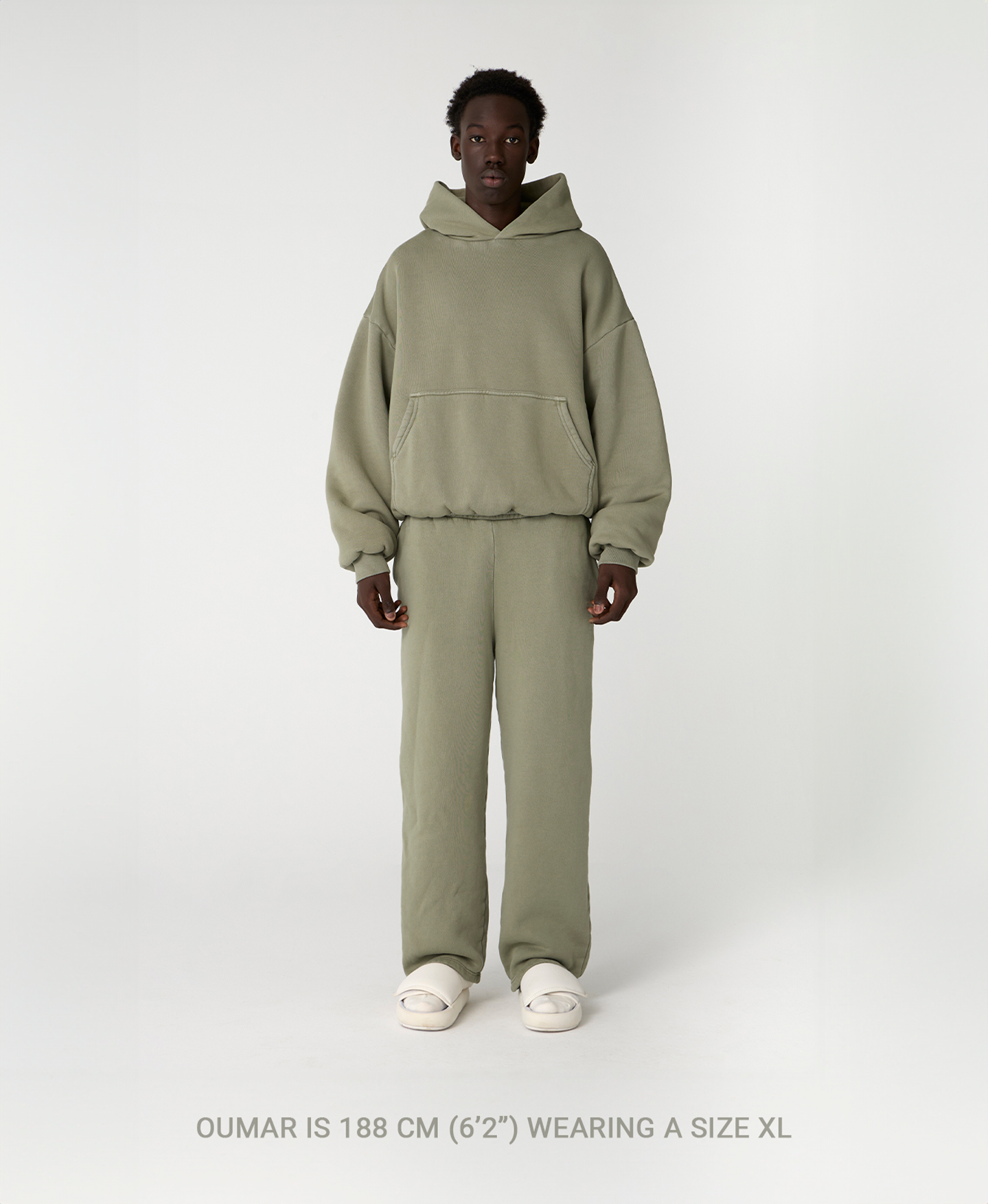 1000 GSM 'Tan' Double Hoodie