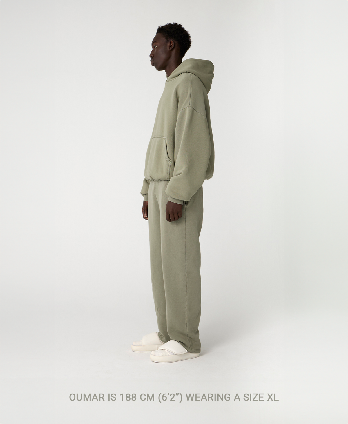 1000 GSM 'Forest' Double Hoodie
