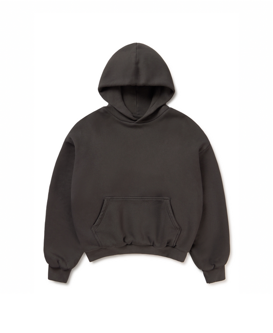 1000 GSM 'Chocolate' Double Hoodie