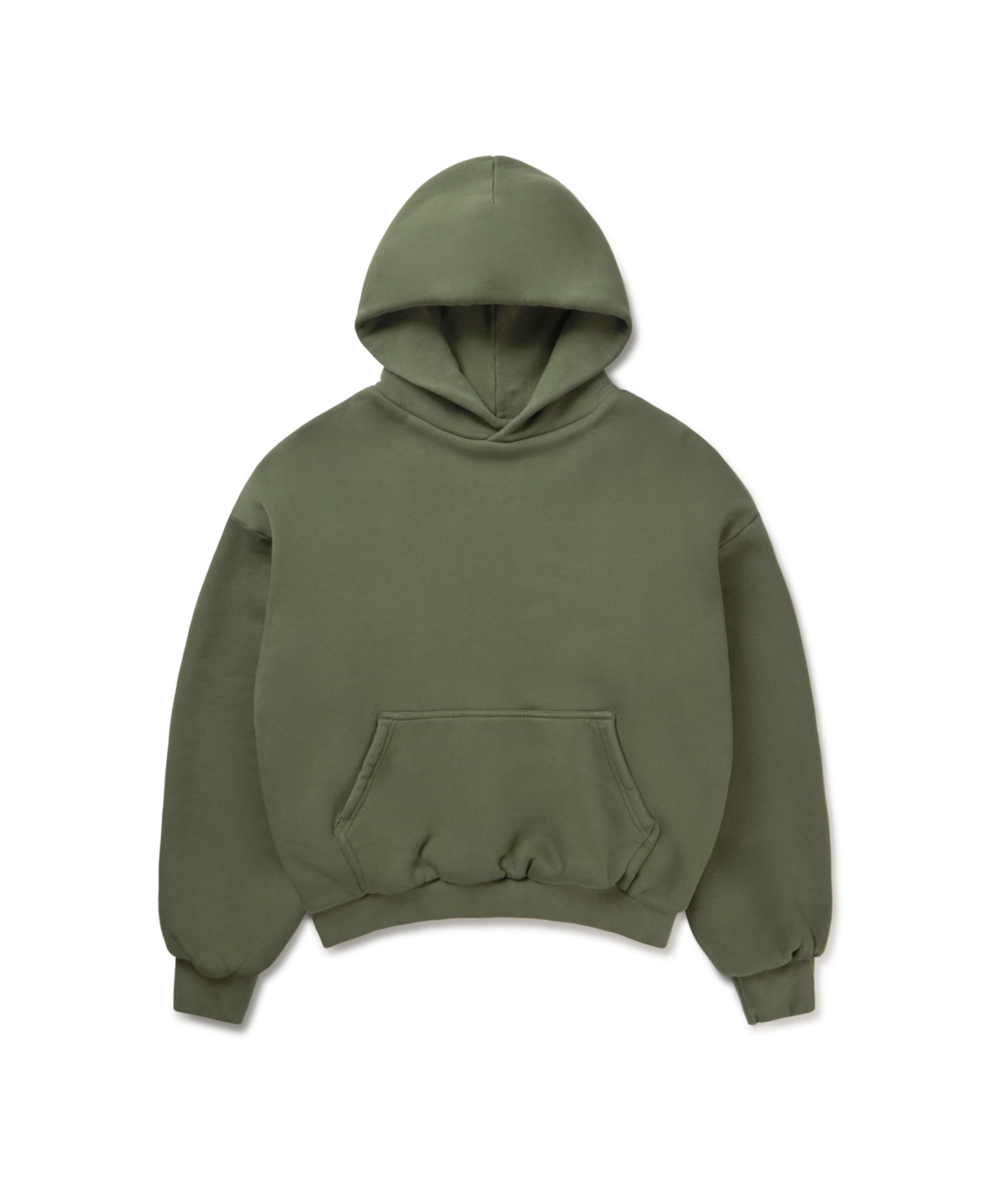 1000 GSM 'Olive' Double Hoodie