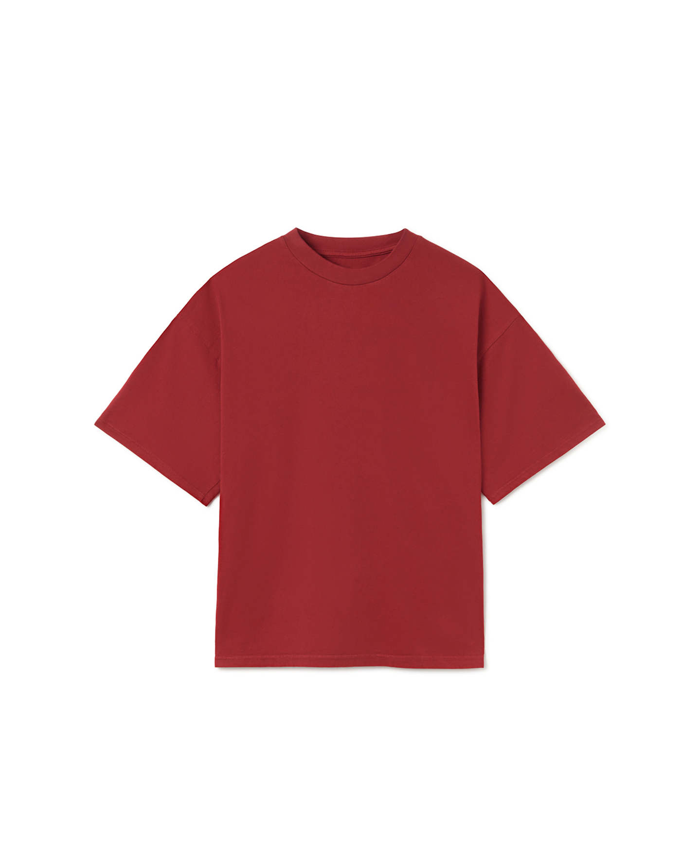 180 GSM 'Dark Red' T-Shirt