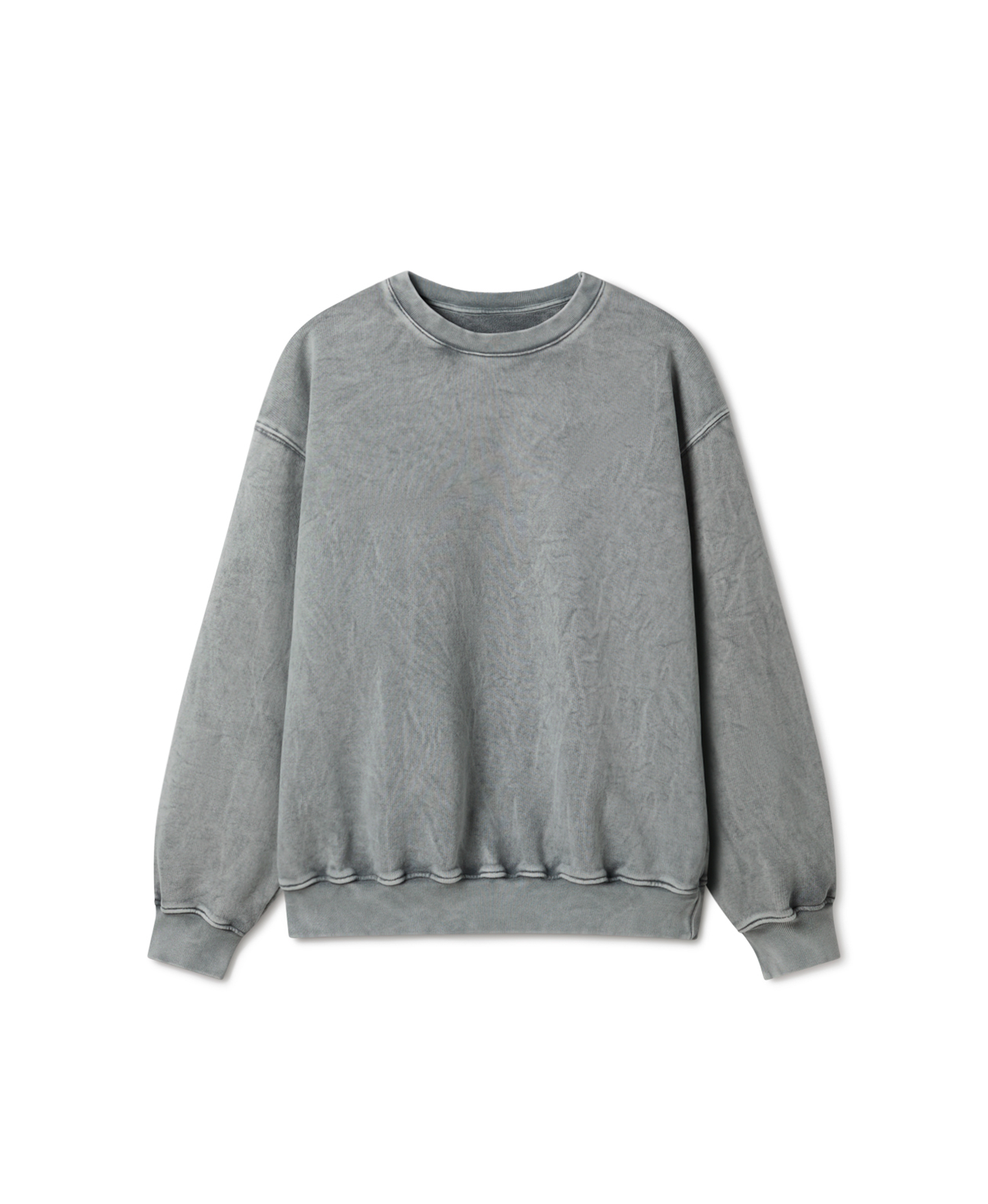 600 GSM 'Vintage Gray' Crewneck