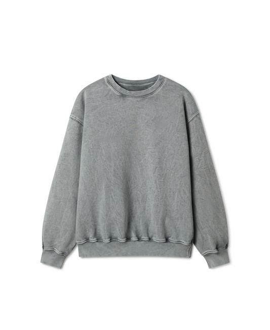 600 GSM 'Vintage Gray' Crewneck