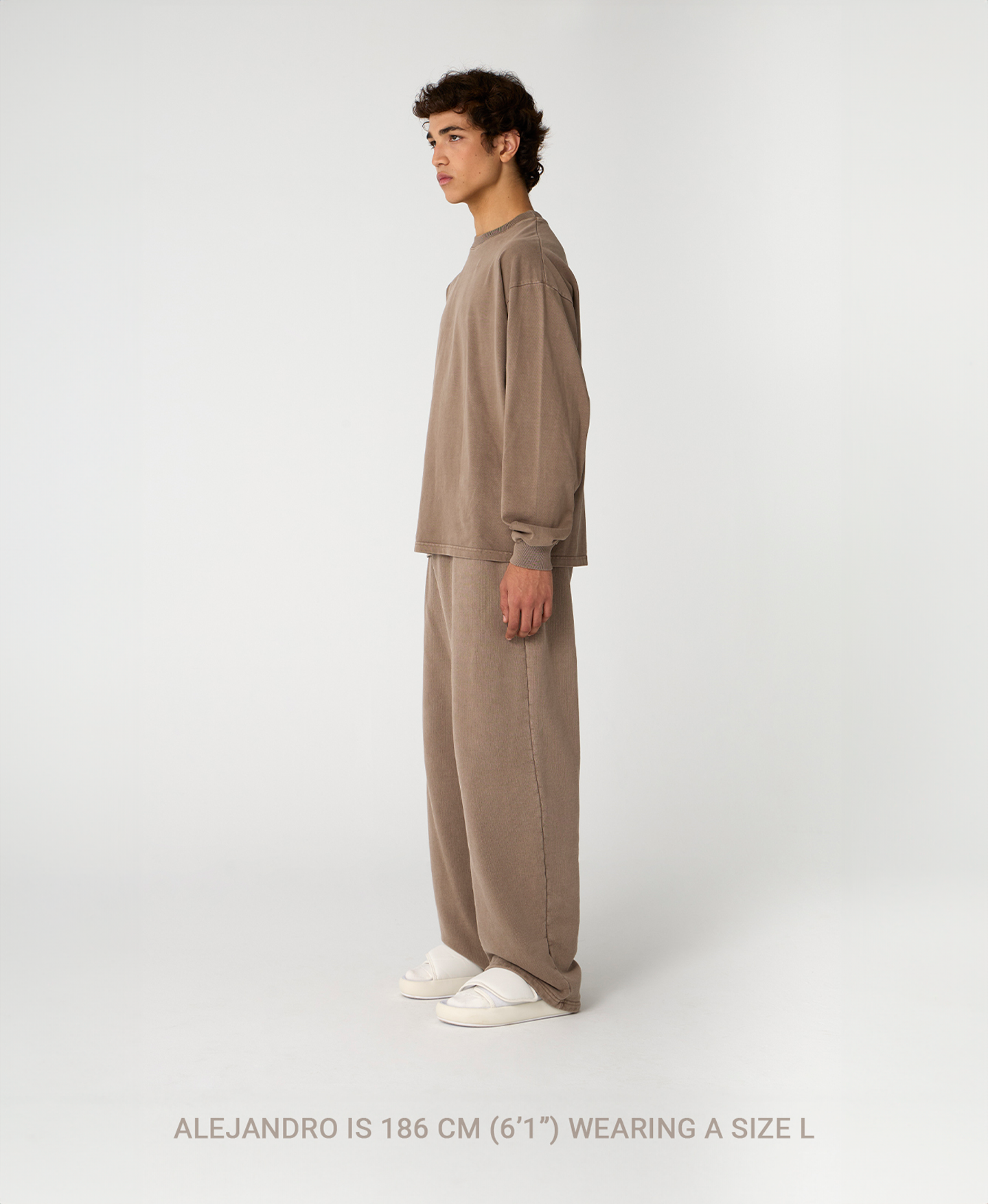 300 GSM 'Mocha Brown' Longsleeve
