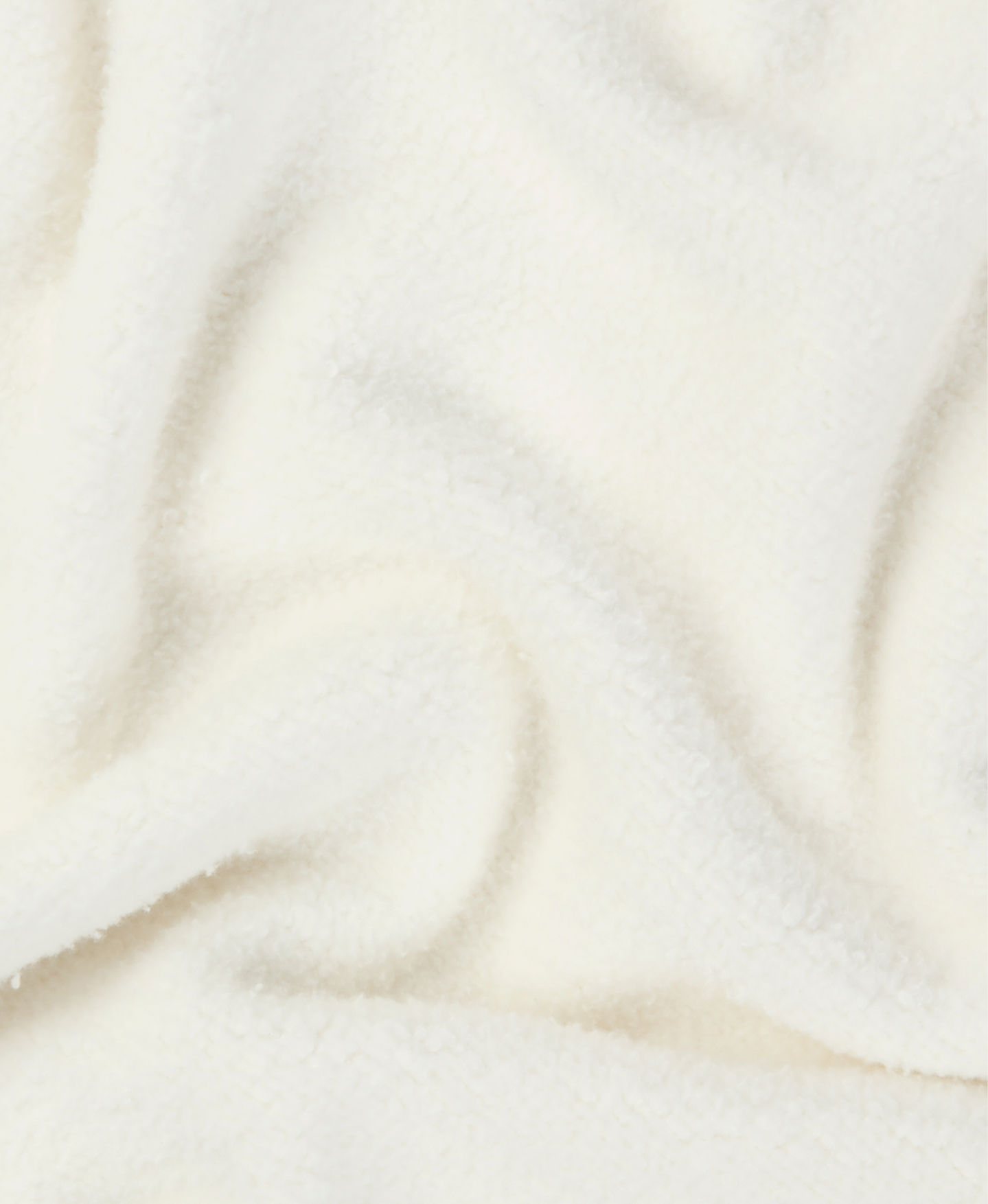 450 GSM 'Bone White' Zipper