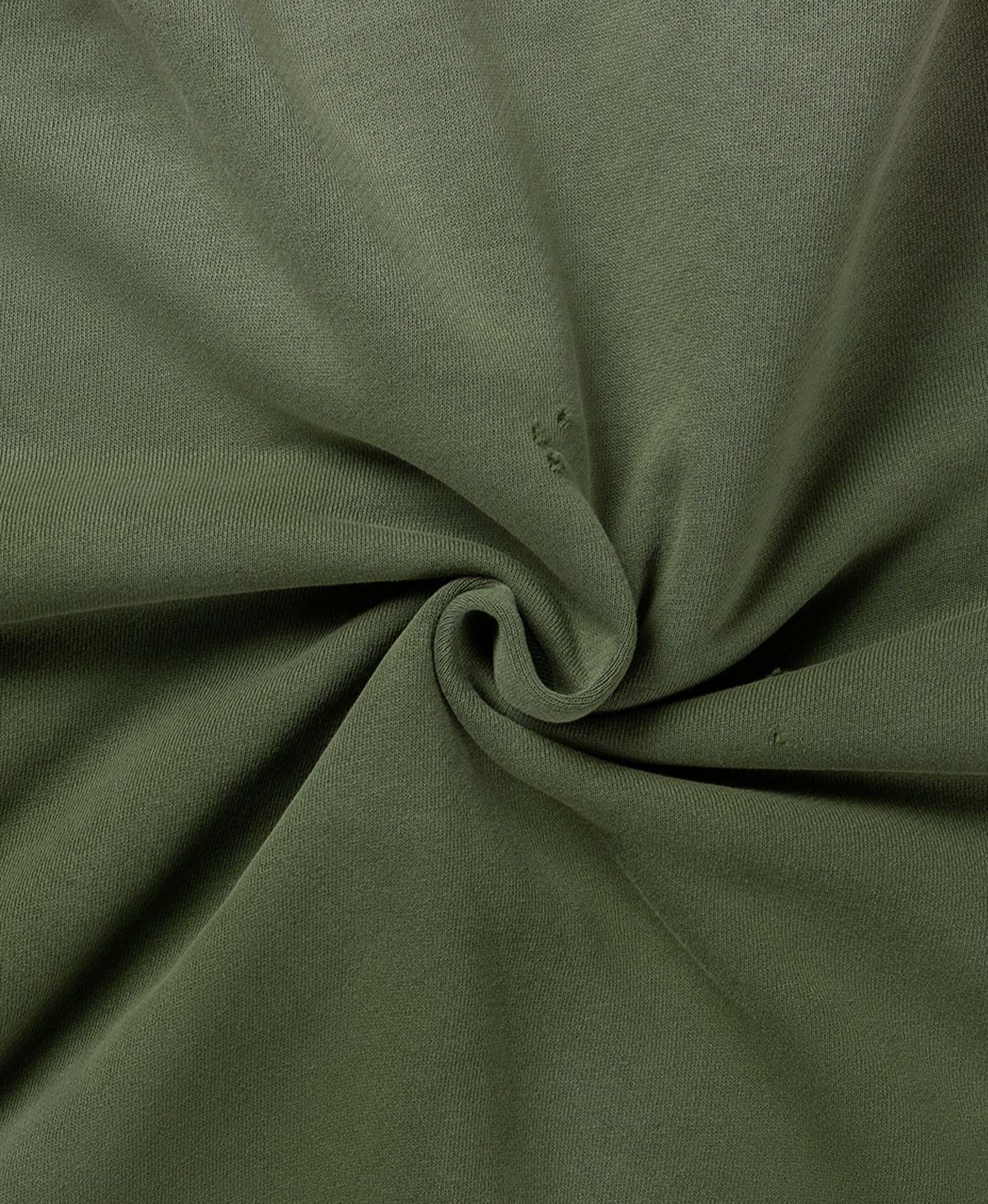 450 GSM 'Faded Olive' Distressed Hoodie