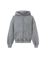 450 GSM ‘Vintage Gray’ Zipper