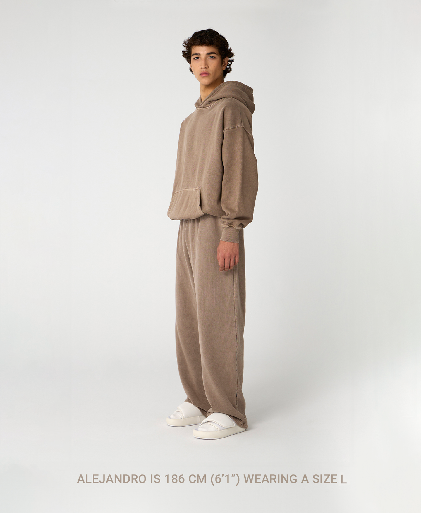 600 GSM 'Vintage Khaki' Hoodie