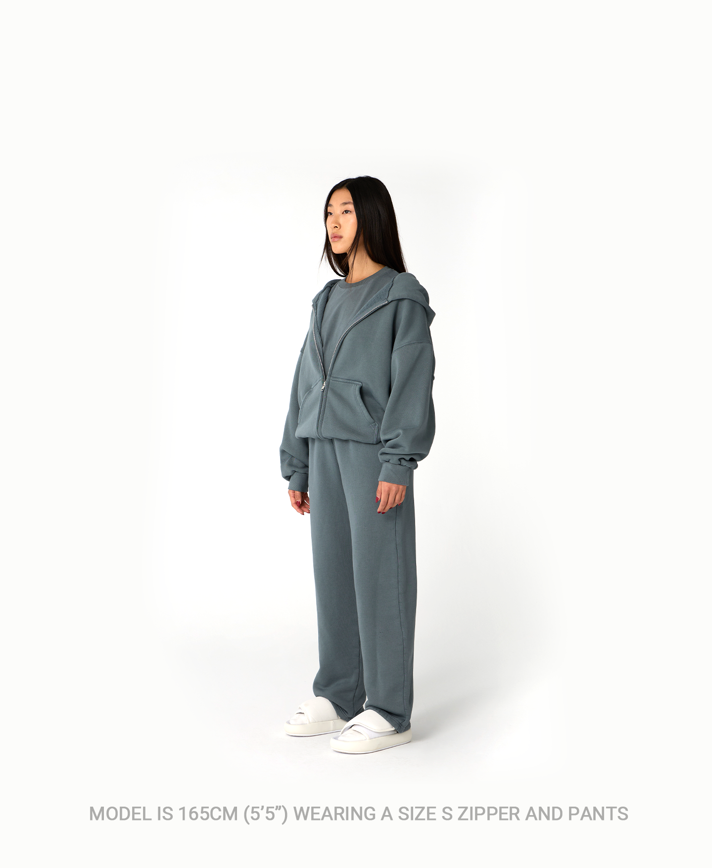 450 GSM ‘Olive’ Zipper