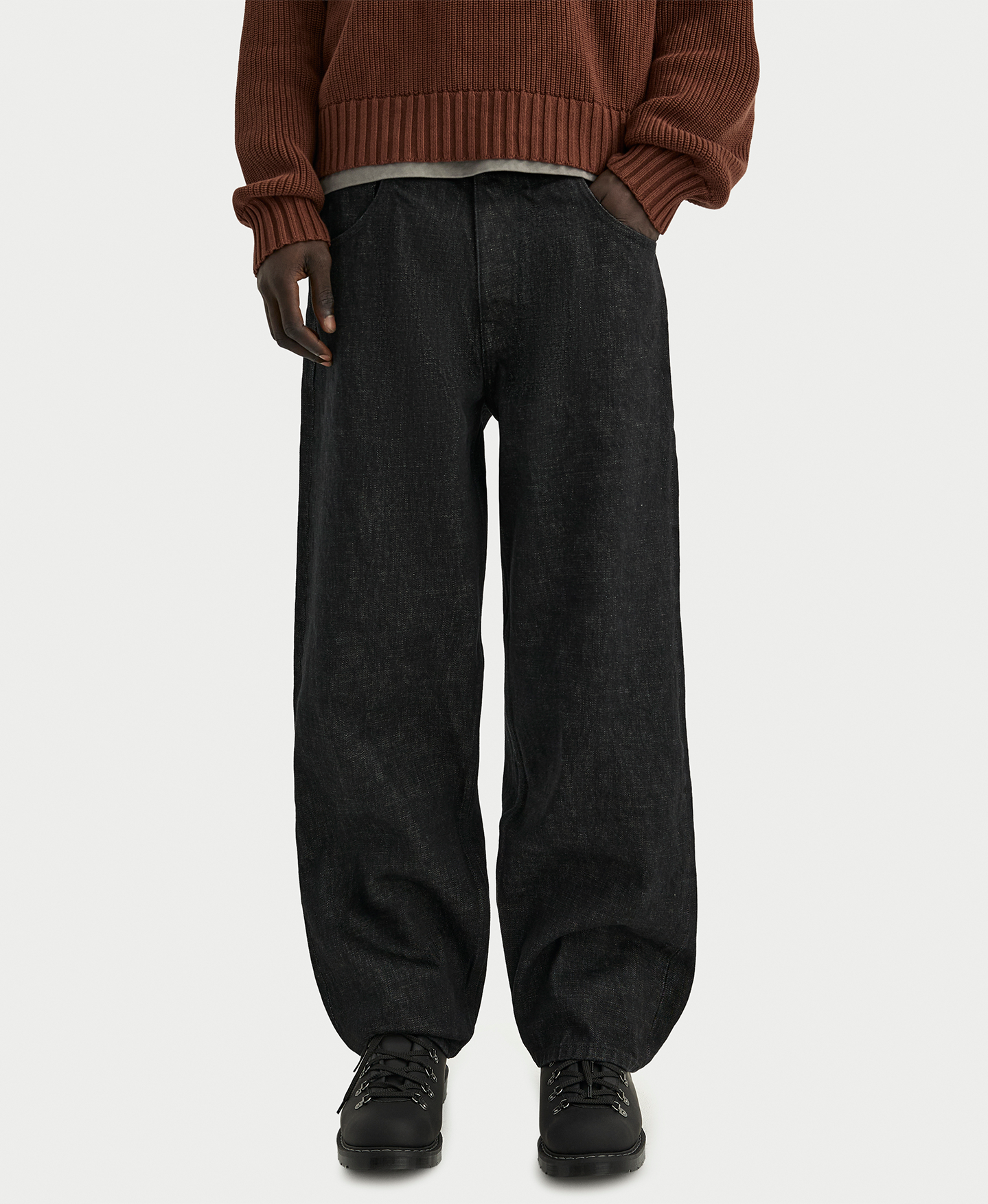 14oz 'Black' Raw Selvedge Denim Jeans