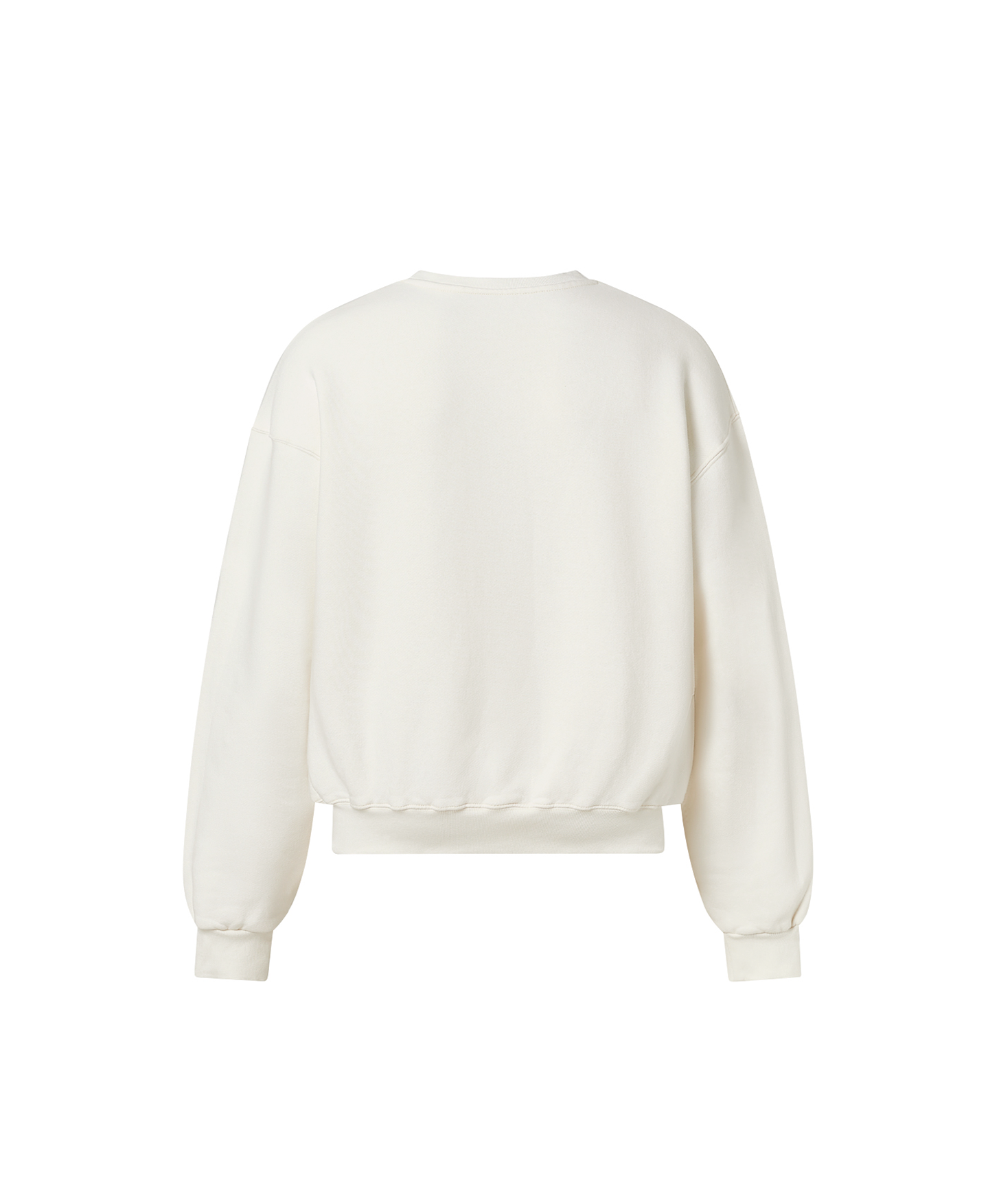 450 GSM 'Bone White' Crewneck