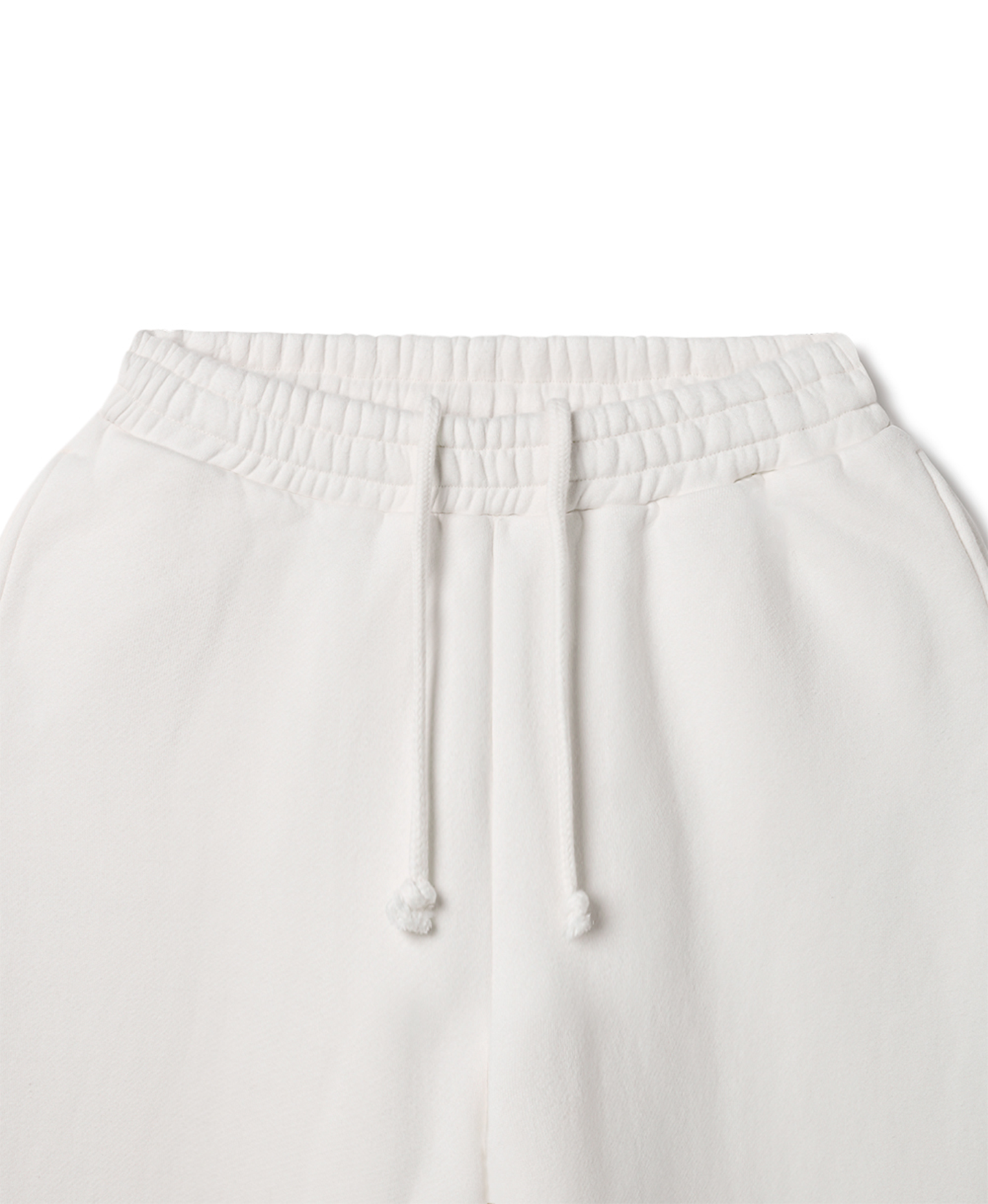 450 GSM 'Bone White' Straight-leg Pants