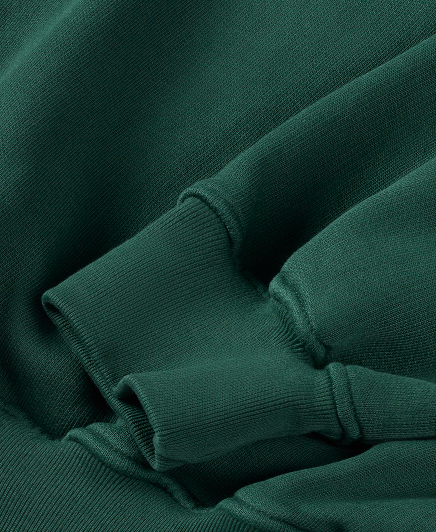 600 GSM 'British Racing Green' Crewneck