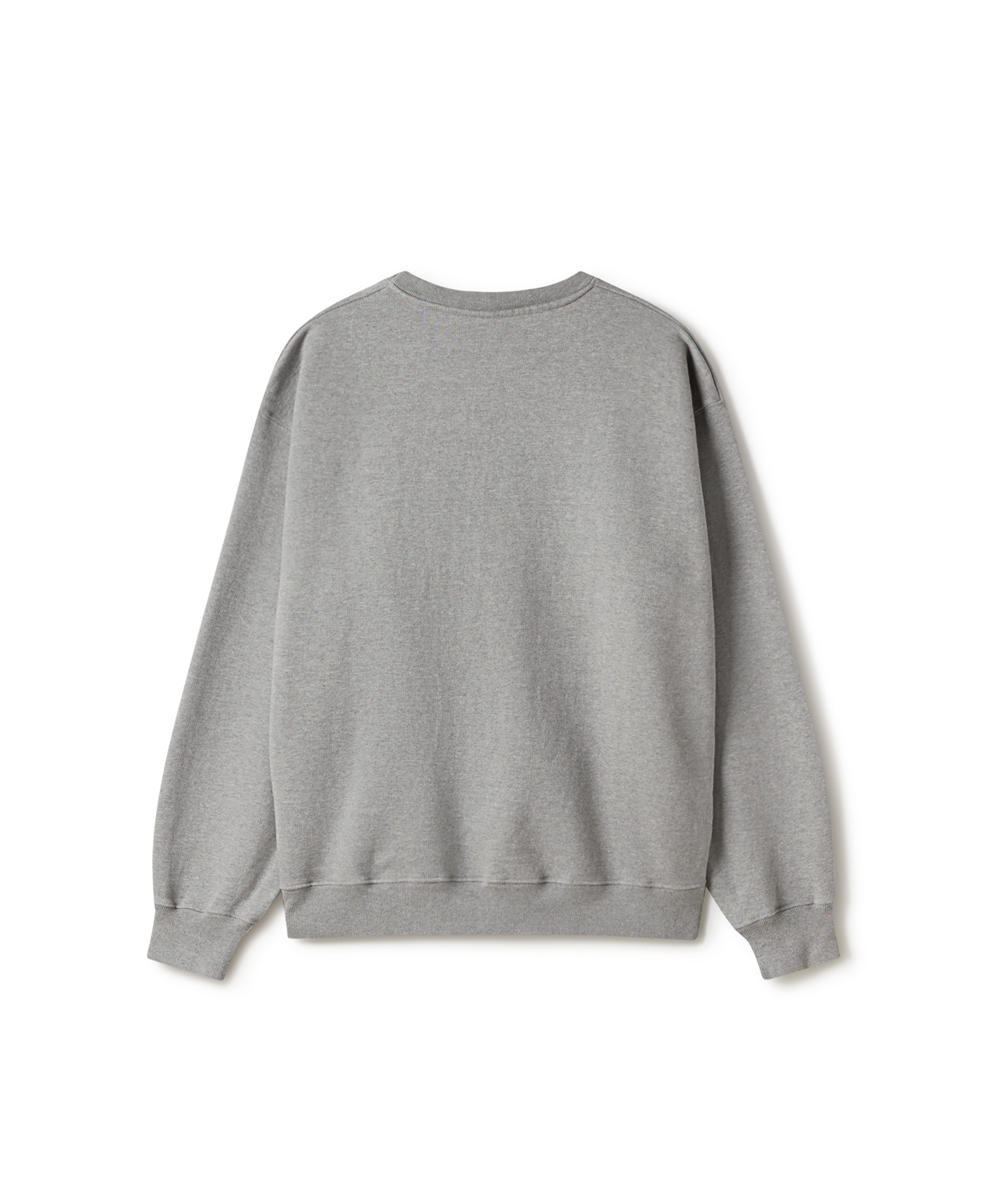 600 GSM 'Ash Gray' Crewneck
