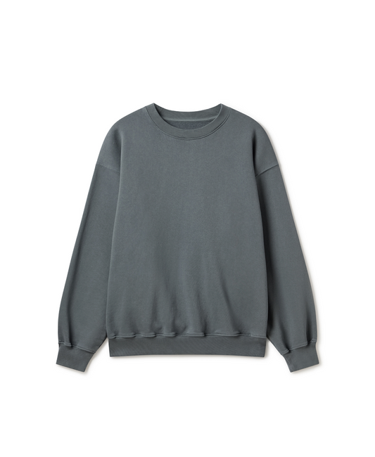 600 GSM 'Iron Gray' Crewneck