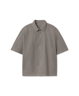 'Taupe' Poplin Shirt