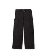 'Jet Black' Ripstop Cargo Pants
