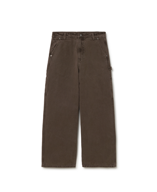 'Mocha Brown' Carpenter Pants