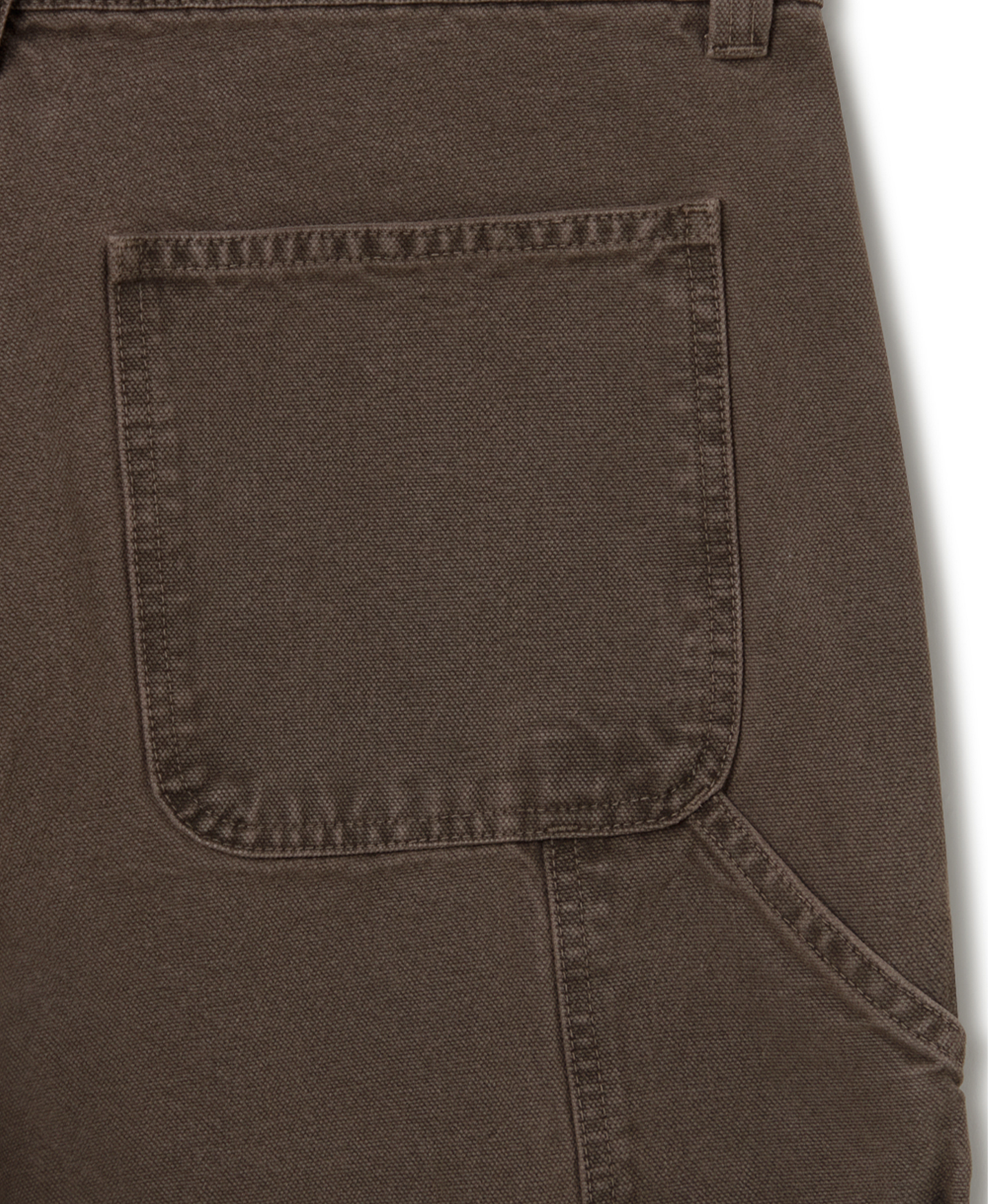 'Mocha Brown' Carpenter Pants