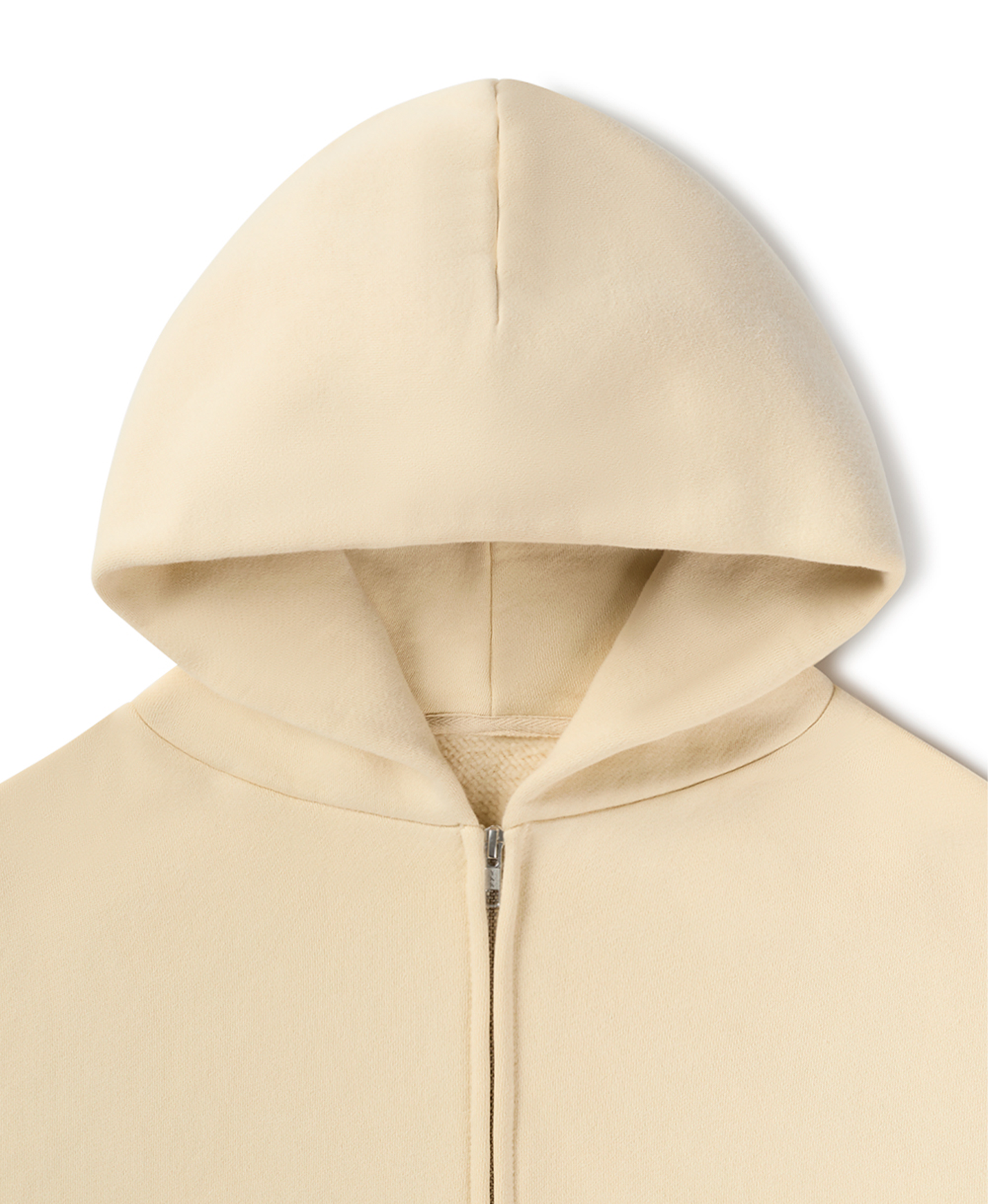 450 GSM 'Cloud Cream' Zipper