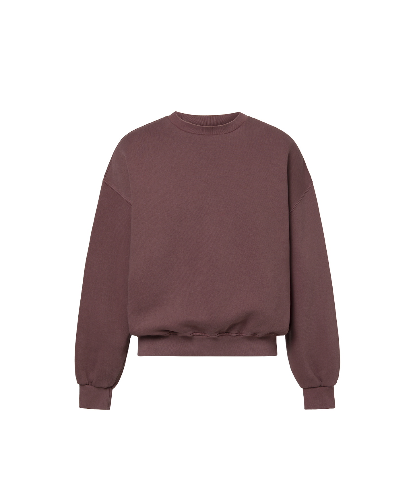 450 GSM 'Burgundy' Crewneck