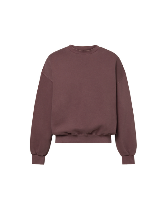 450 GSM 'Burgundy' Crewneck