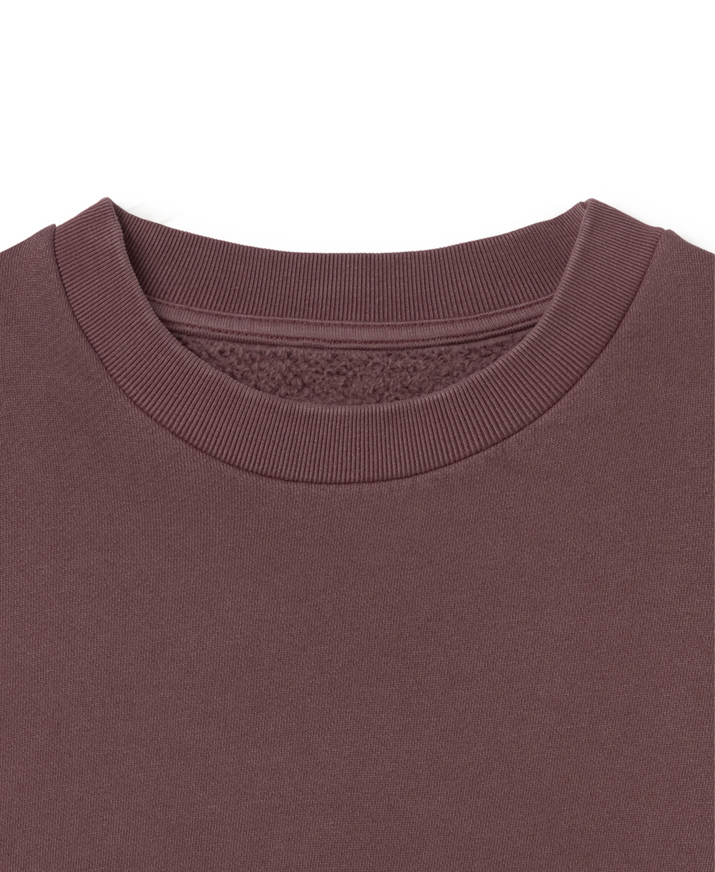 450 GSM 'Burgundy' Crewneck