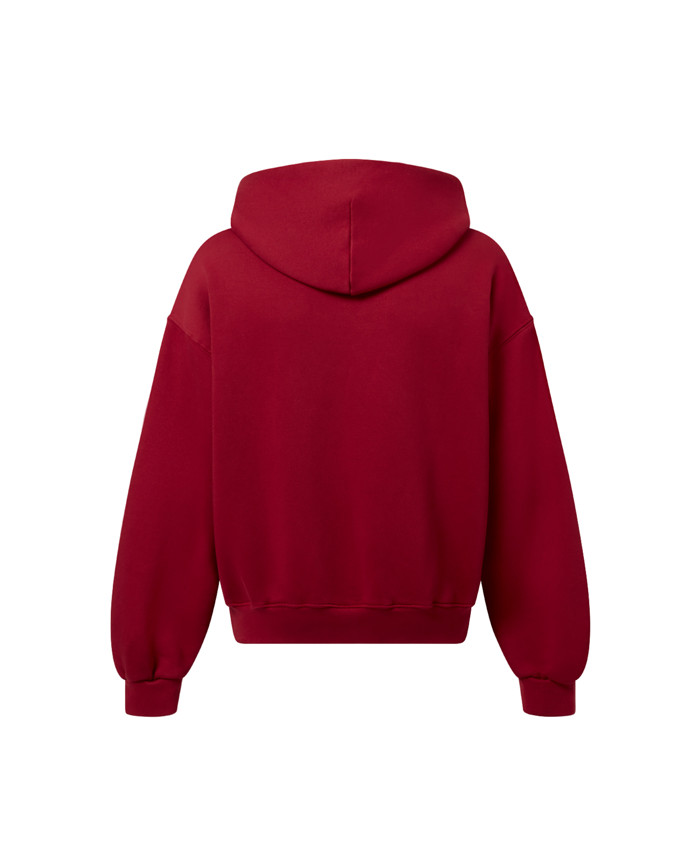 450 GSM 'Dark Red' Zipper