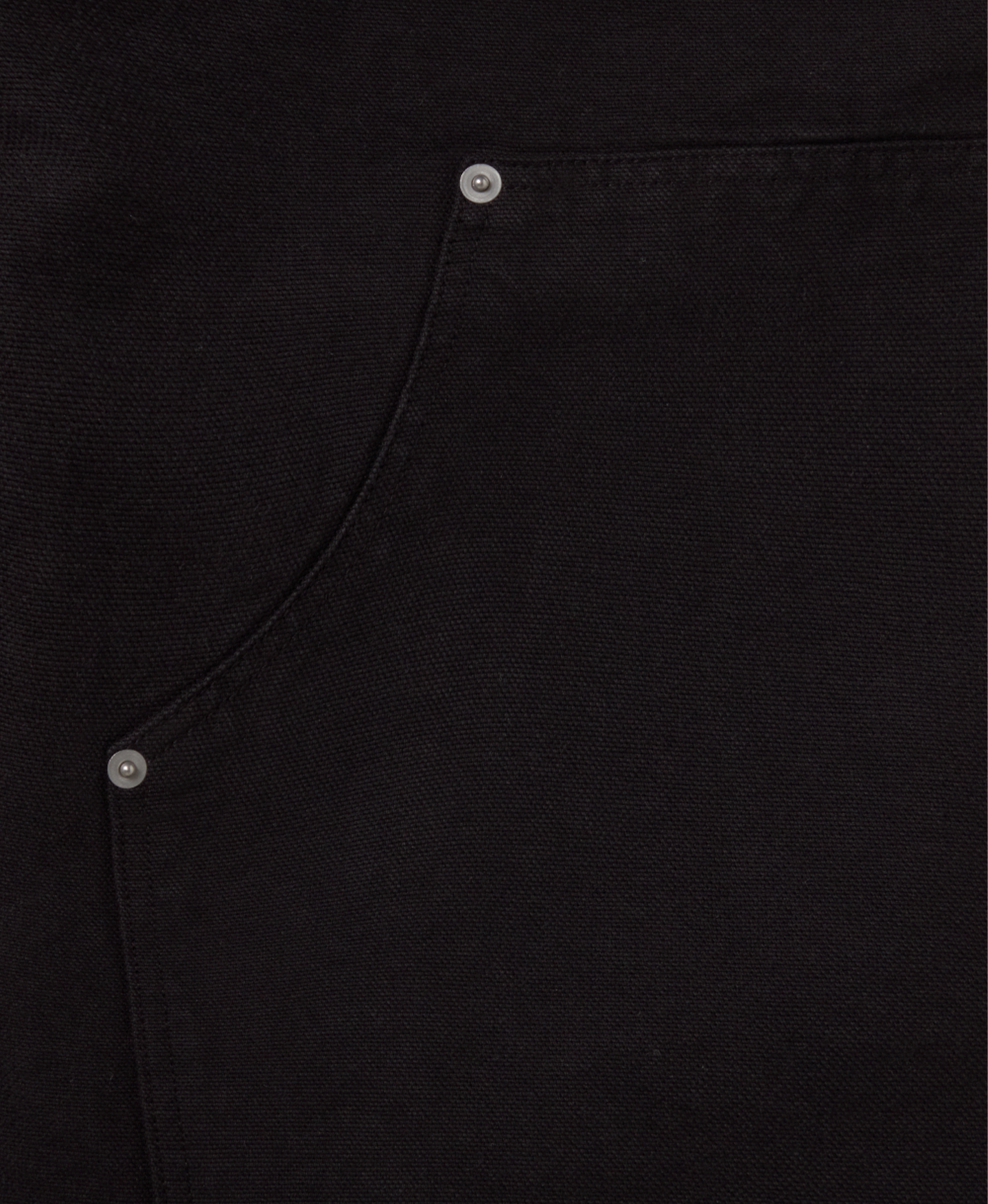 'Jet Black' Double Knee Pants
