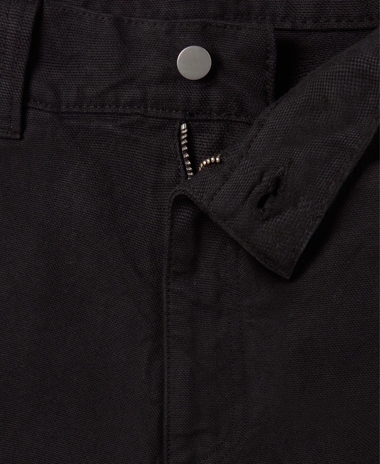 'Jet Black' Double Knee Pants