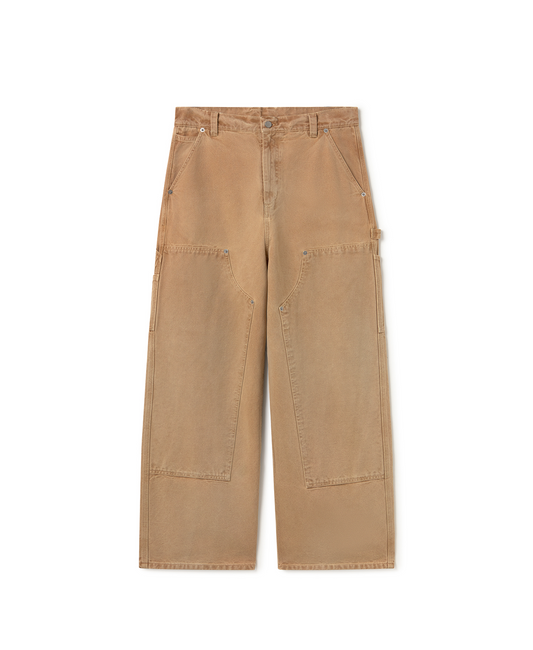 'Wheat' Double Knee Pants