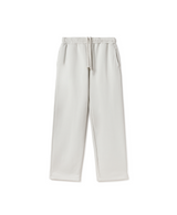 600 GSM 'Ecru' Straight-leg Pants