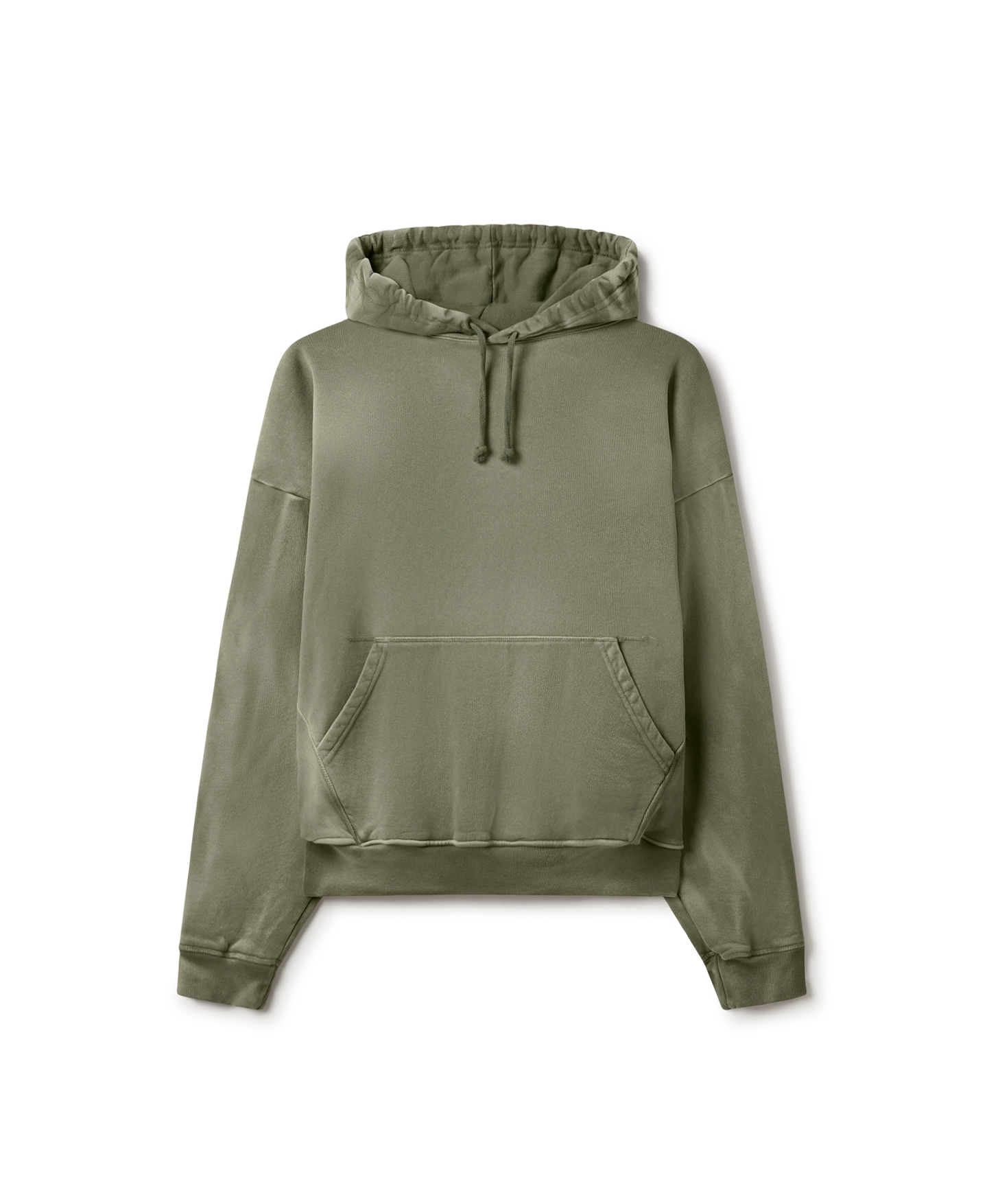 H and m green hot sale hoodie