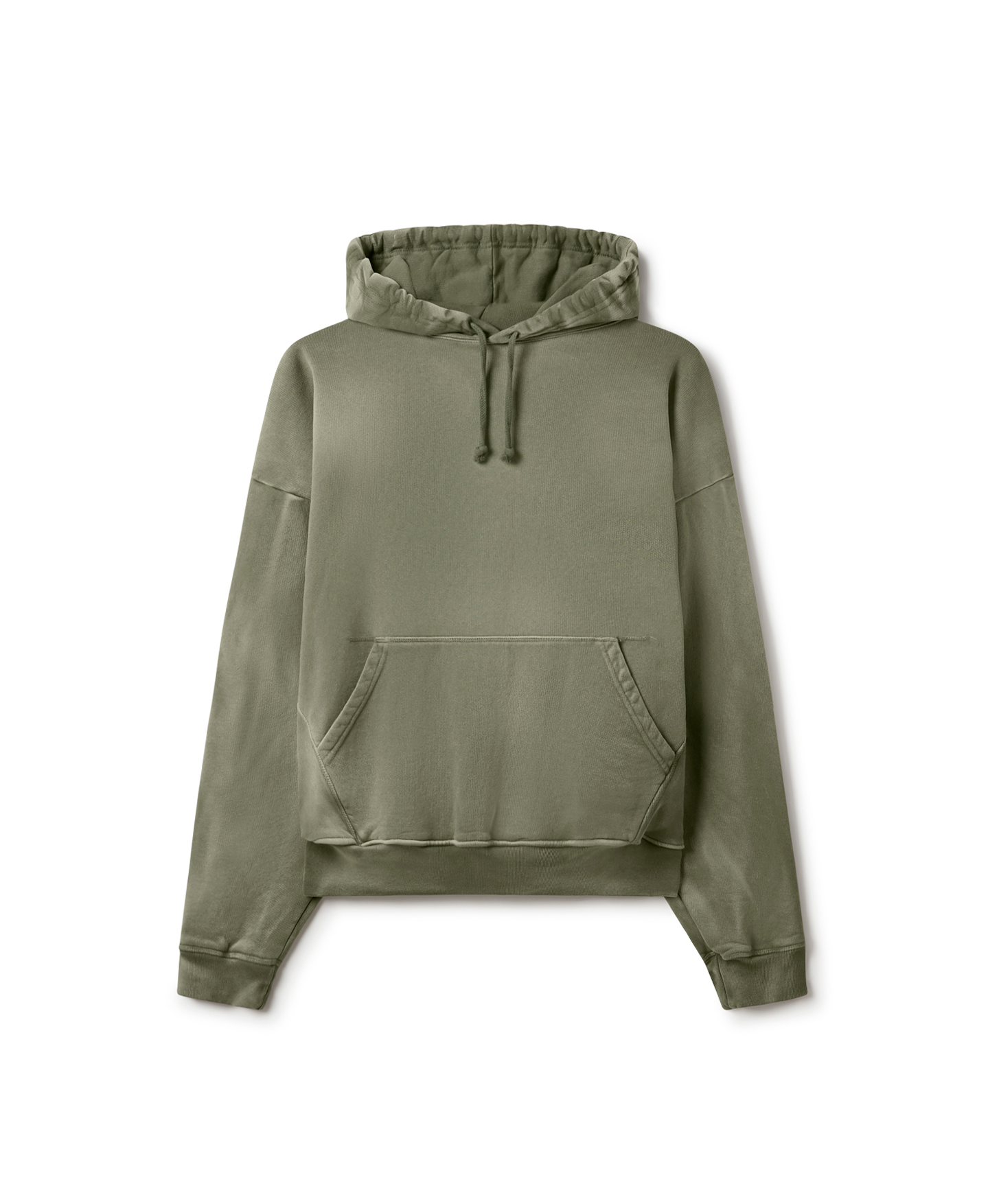 700 GSM Faded Olive Green Hoodie
