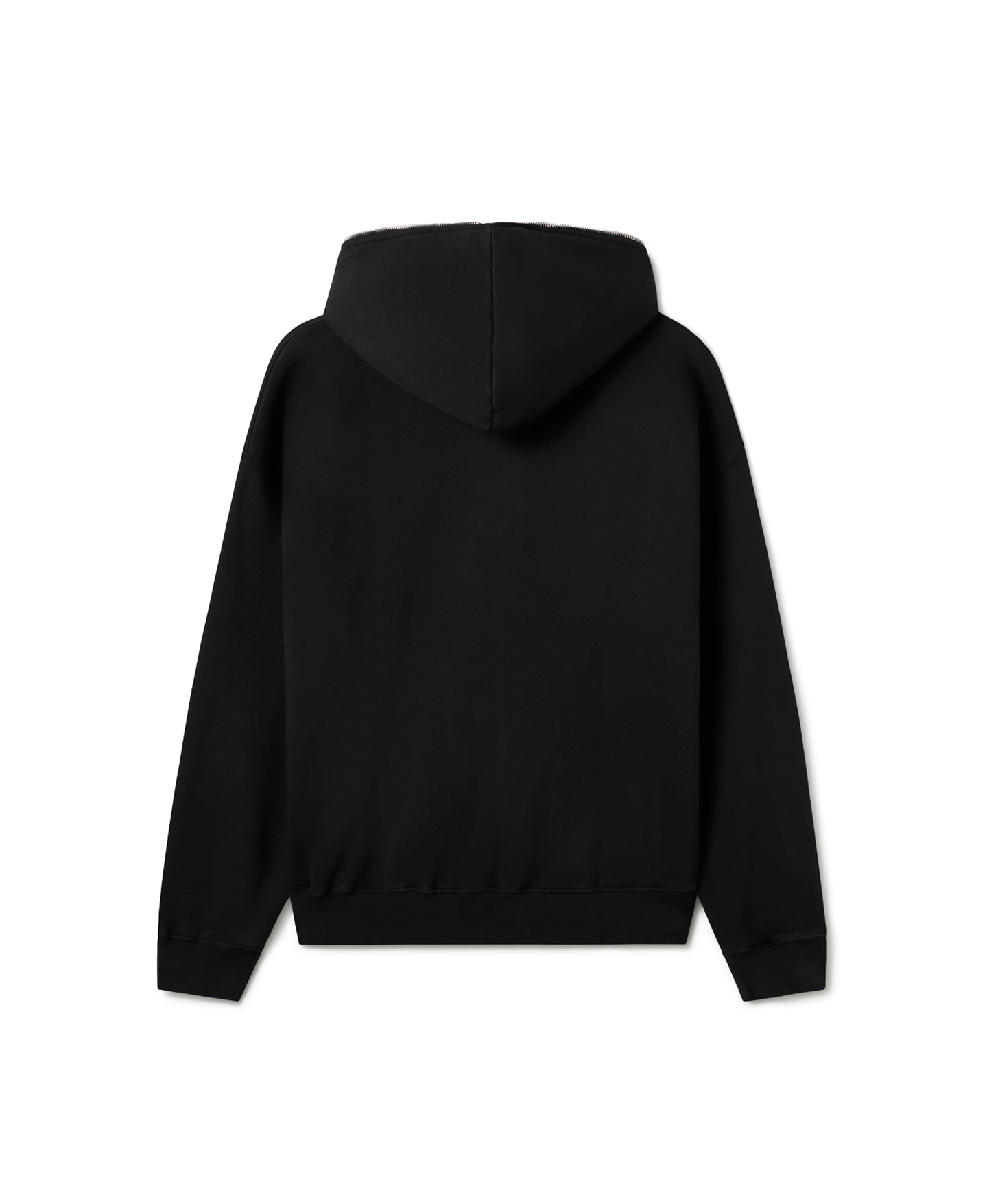 600 GSM 'Jet Black' Full-zip