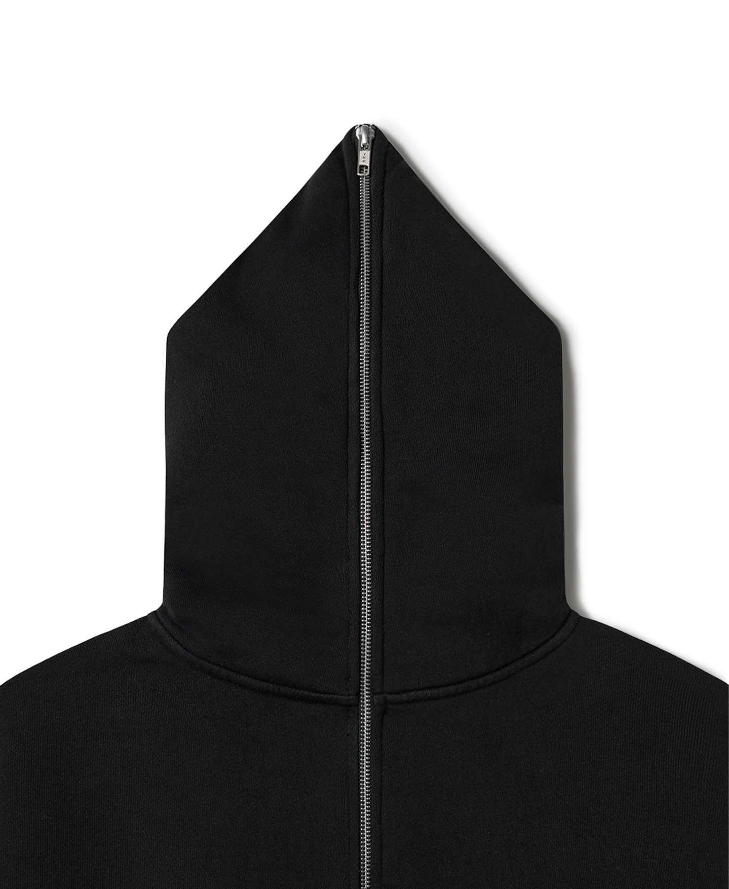 600 GSM 'Jet Black' Full-zip