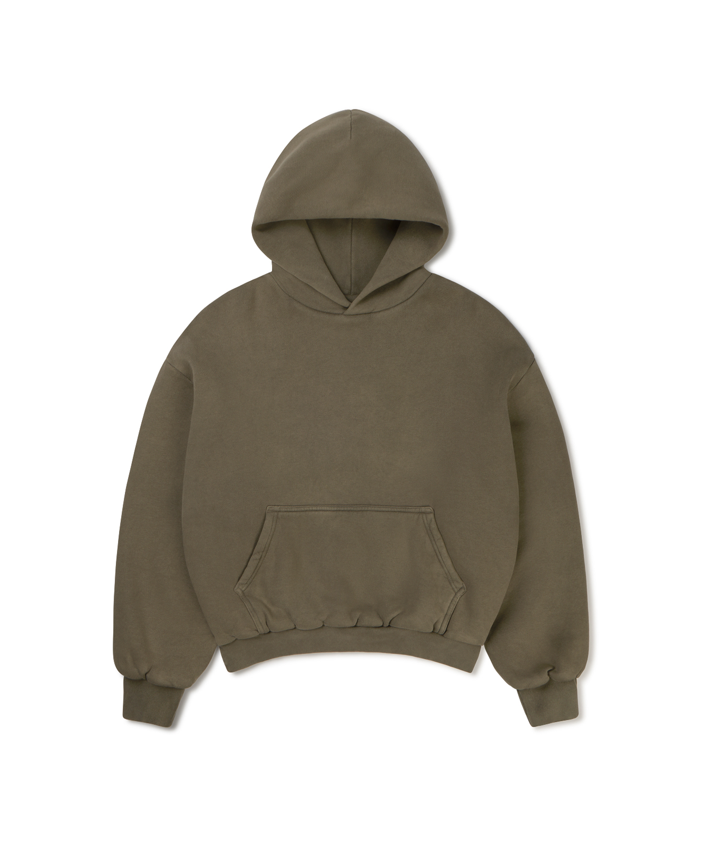 1000 GSM 'Vintage Khaki' Double Hoodie