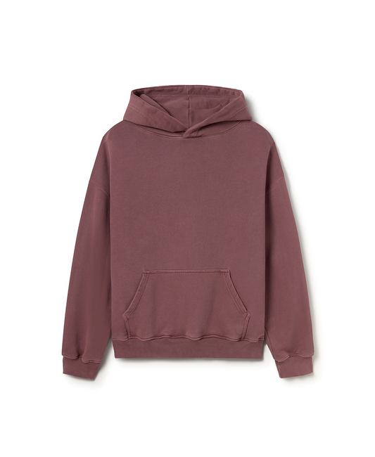 600 GSM 'Burgundy' Hoodie