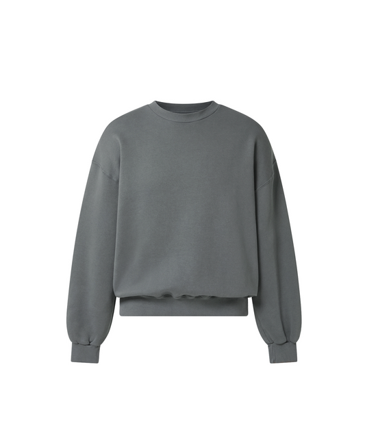 450 GSM 'Iron Gray' Crewneck