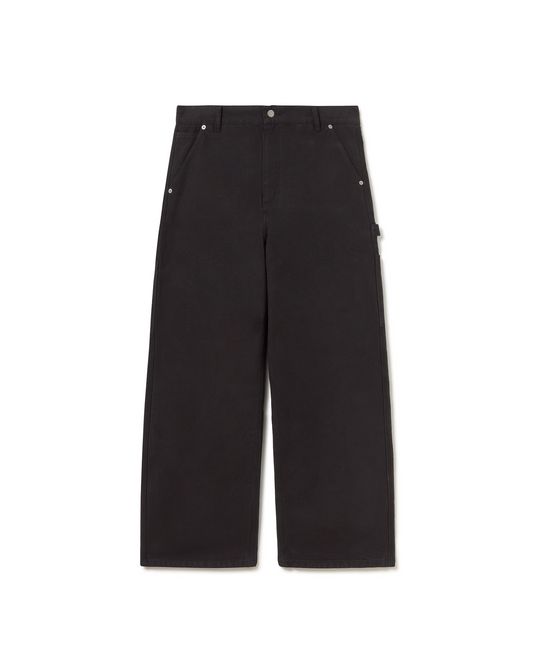 'Jet Black' Carpenter Pants