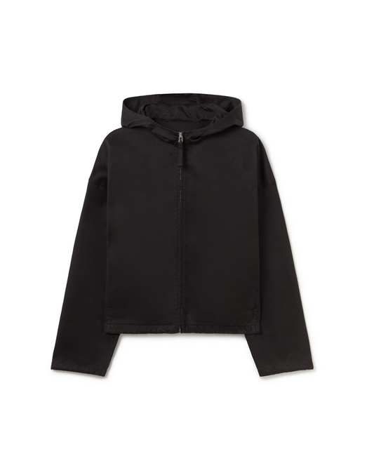 'Jet Black' Twill Jacket