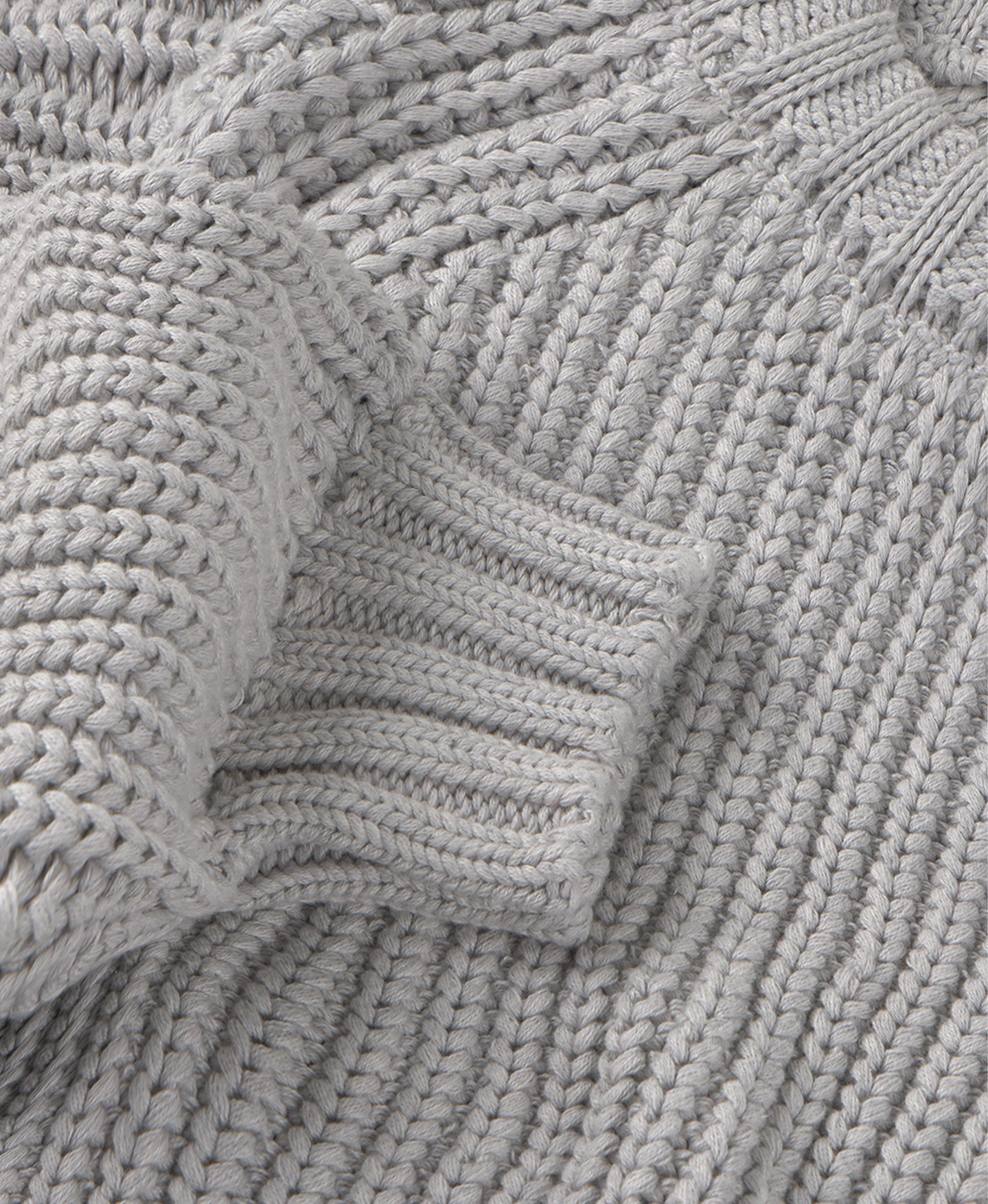 3 Gauge 'Light Heather Gray' Knit