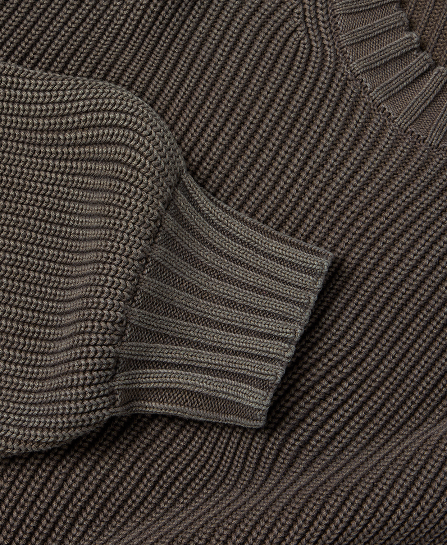 7 Gauge 'Vintage Brown' Knit