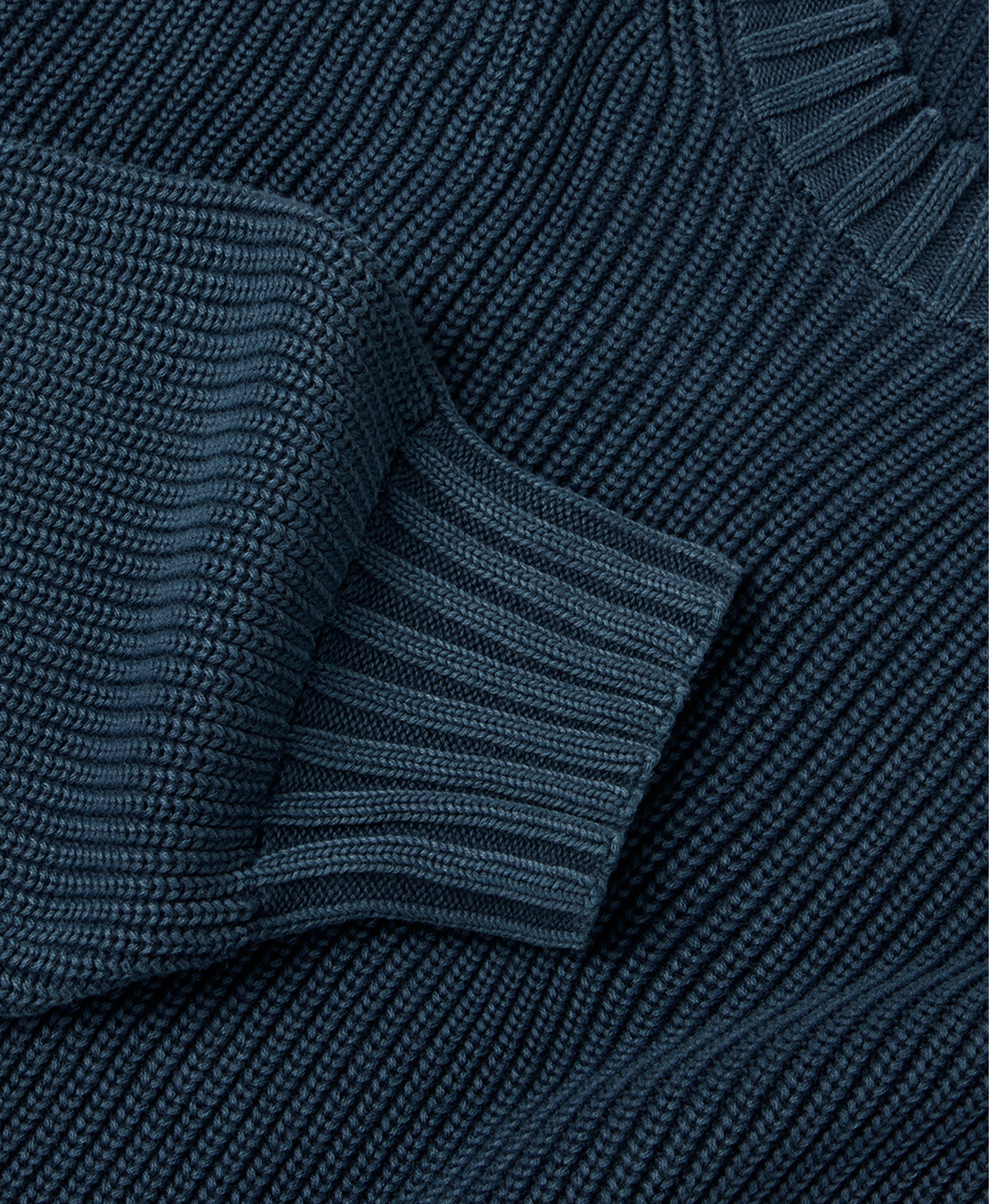 7 Gauge 'Vintage Navy' Knit