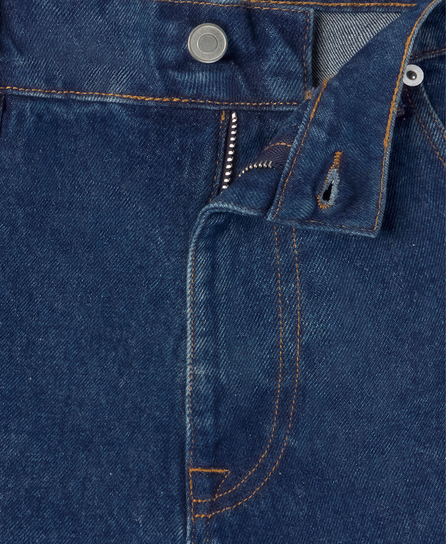 14oz 'Mid Indigo' Denim Jeans