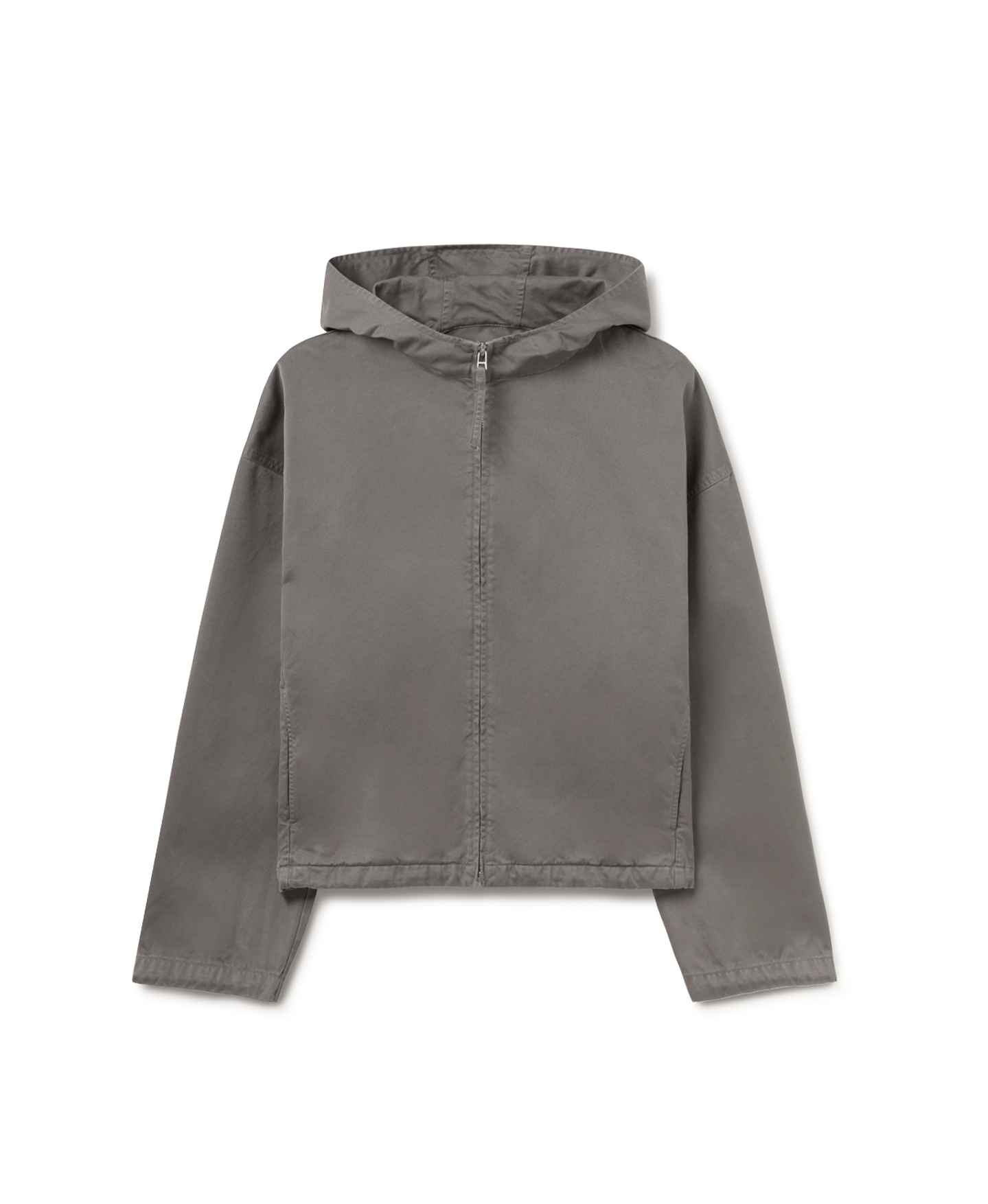 'Mud Gray' Twill Jacket