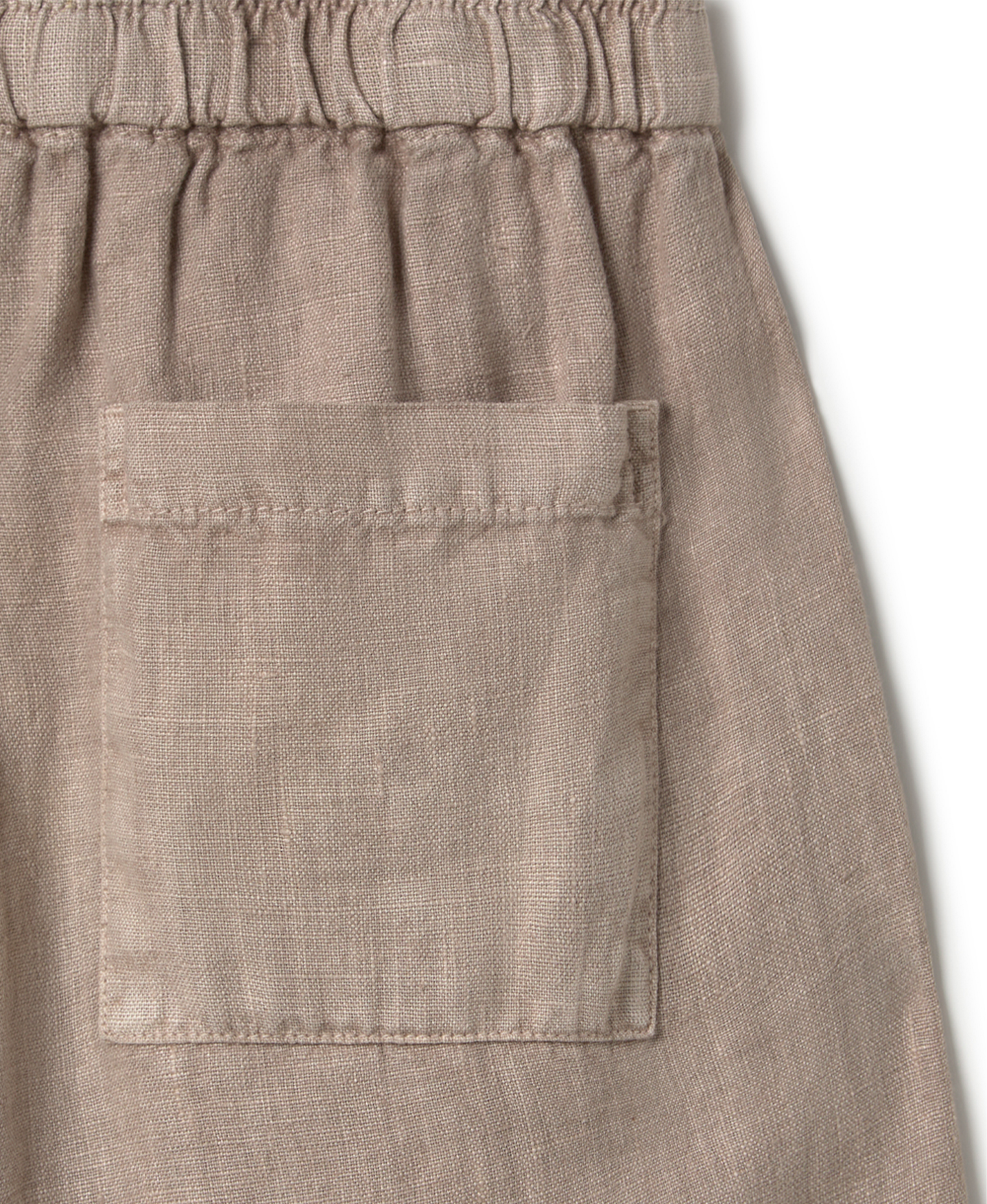 'Taupe' Linen Trousers