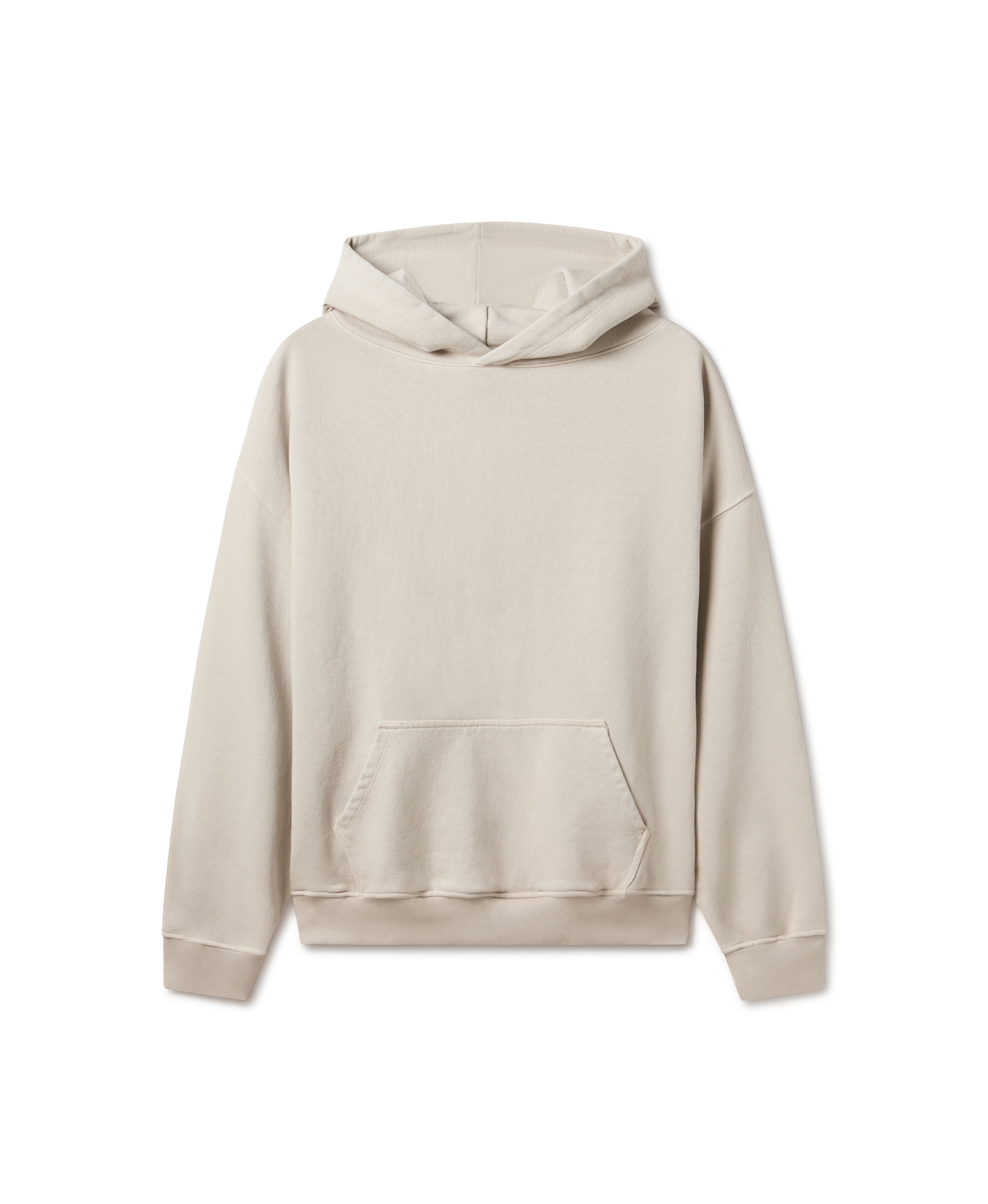 600 GSM 'Ecru' Hoodie – Velour Garments 600 GSM 'Ecru' Hoodie – Velour Garments