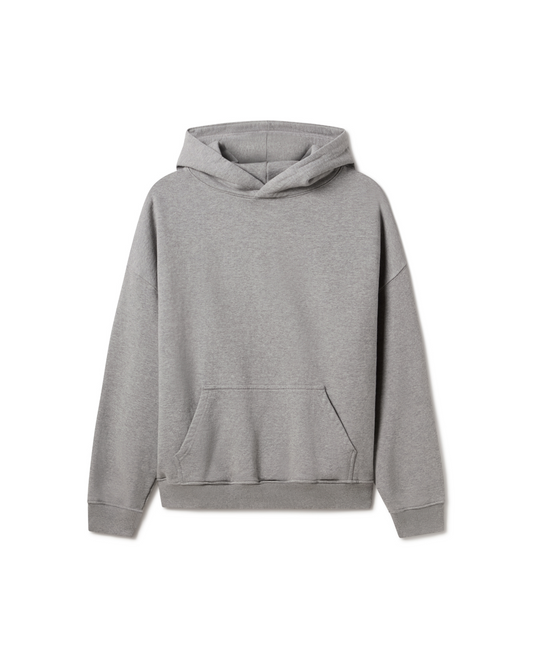 600 GSM 'Ash Gray' Hoodie